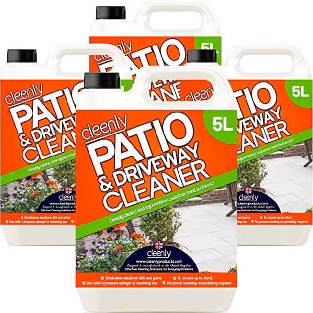 Cleenly Patio and Driveway Cleaner, 20l, Clear