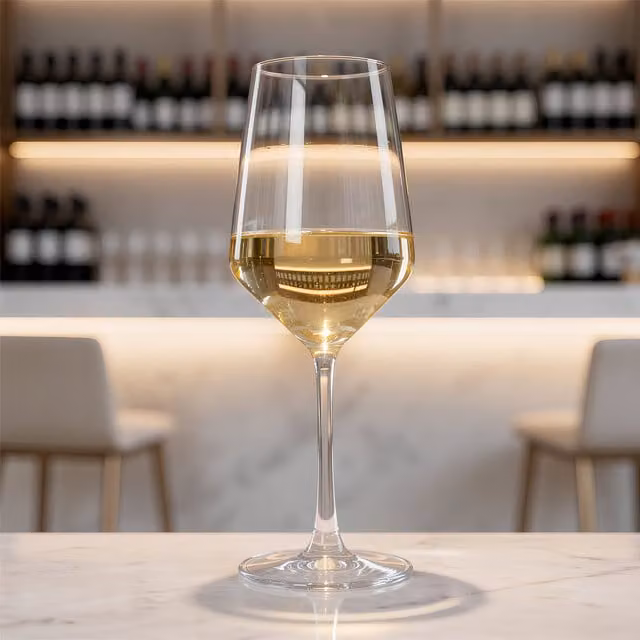 Argon Tableware Lead-Free Crystal Wine Glasses, Transparent, Pack of 24, 420ml