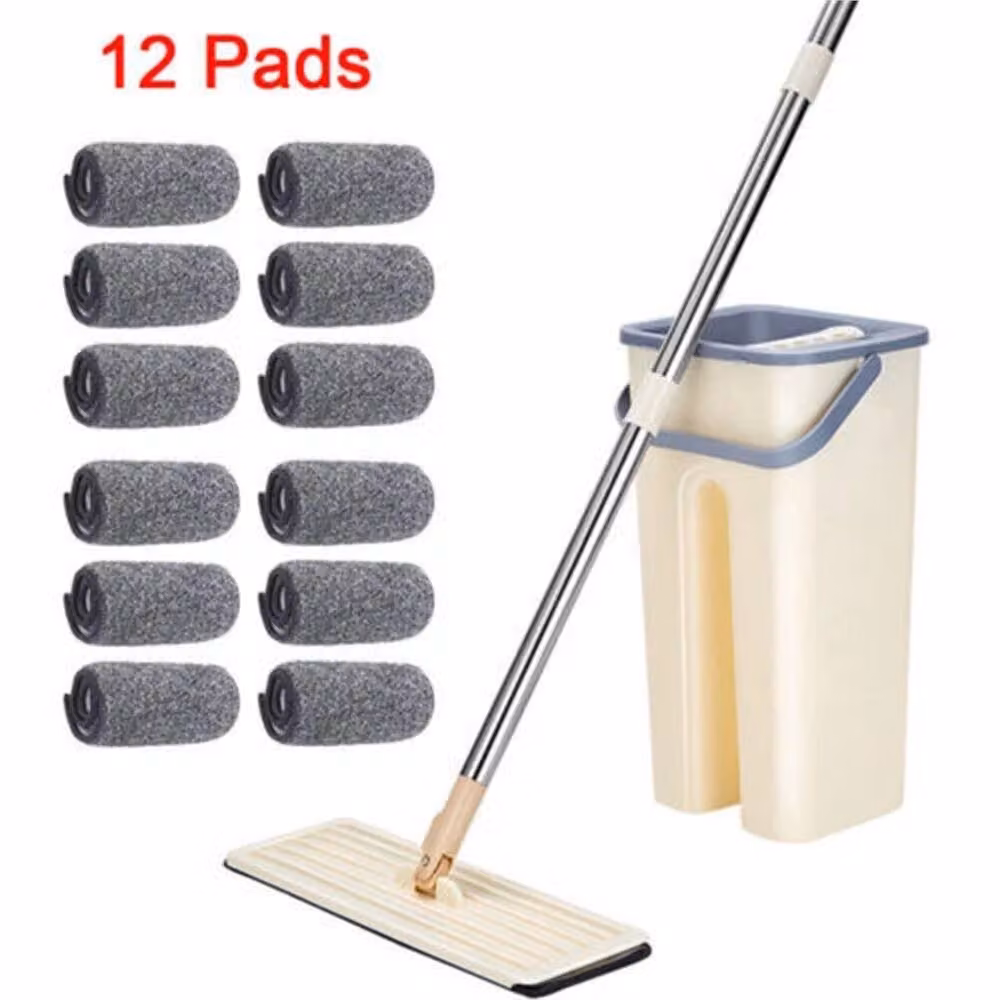 SPETLEK Mop and Bucket Set with Wringer, Multicolour – 4