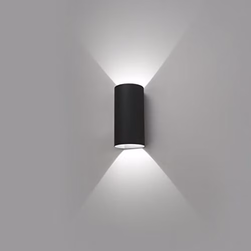 Faro Barcelona LED Up and Down Outdoor Wall Light, Grey, IP54 – 3