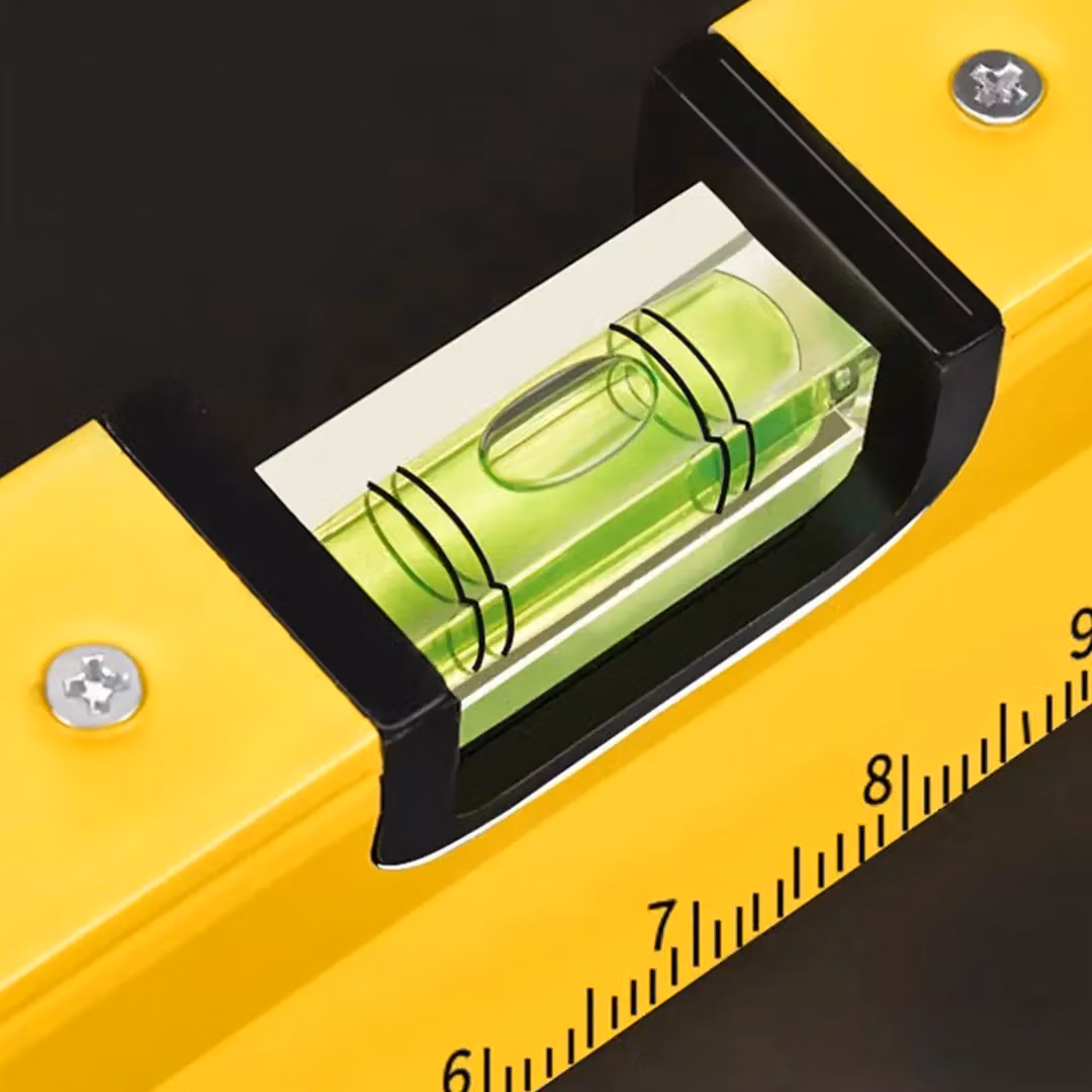 SPETLEK Magnetic 3 Piece Builders Spirit Level Set in Yellow – 2