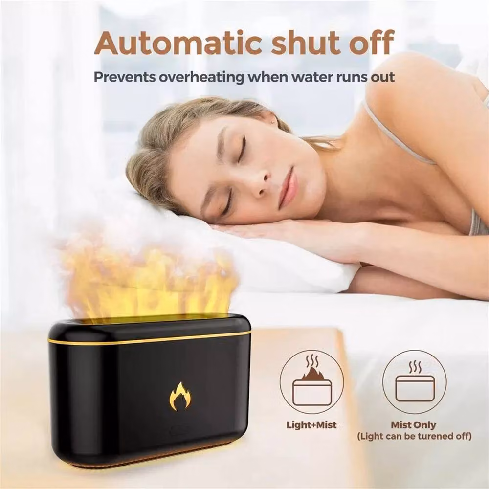 SPETLEK Ultrasonic Aroma Diffuser with LED Light in Black – 2