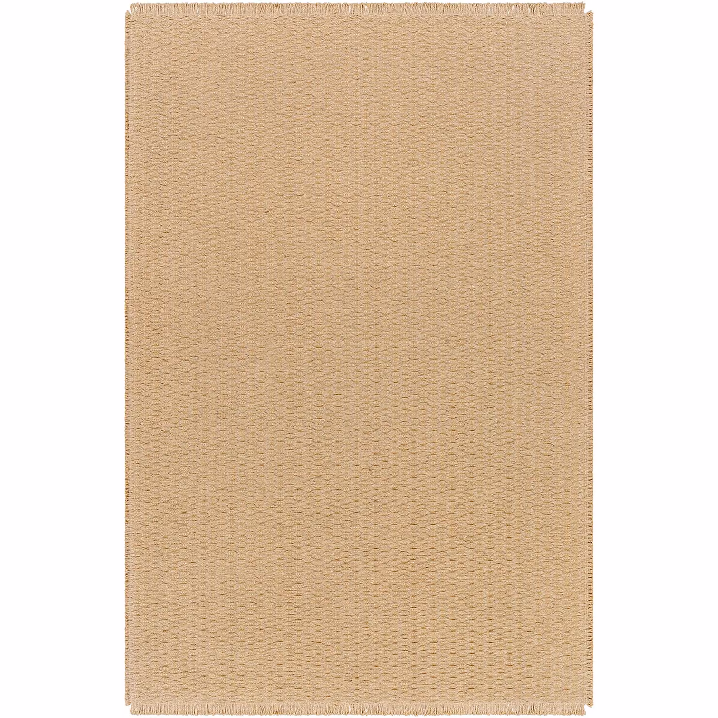 Livabliss Kimi Modern Jute Living Room Rug with Fringes, Brown, W: 120 cm, L: 170 cm – 1