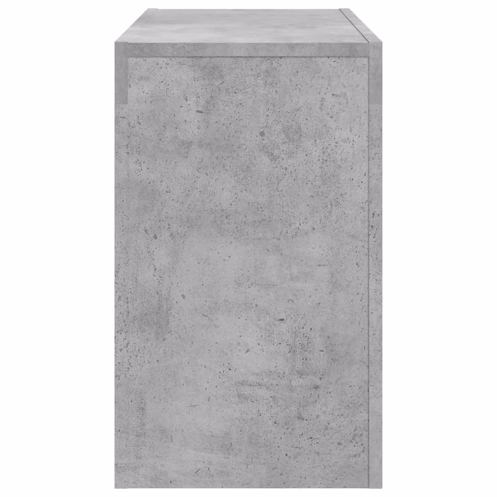 Berkfield Home Nesting Coffee Tables, 3 Piece Set in Concrete Grey Engineered Wood – 4