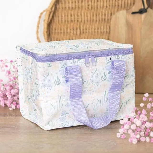 Uniqueful Ditsy Floral Fabric Lunch Bag in Multicolour – 1
