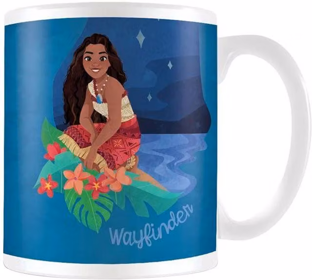 Disney Floral Wayfinder Ceramic Mug in White