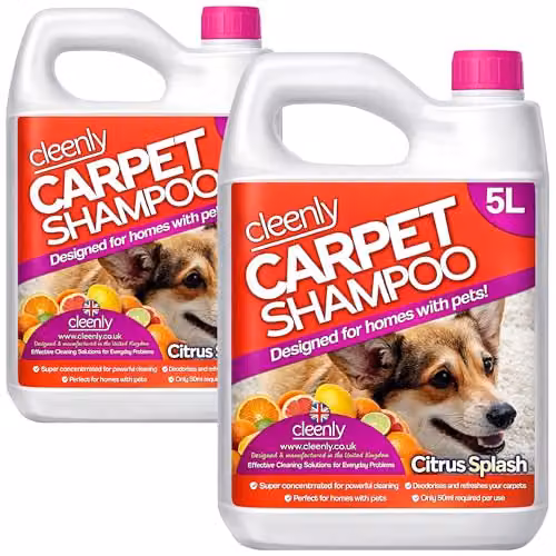 Cleenly Carpet Shampoo Cleaner Solution Citrus Splash Fragrance 10 l – 1
