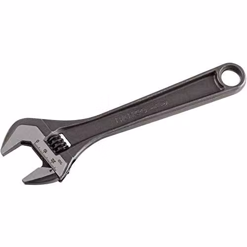 Bahco 8074 Black and Grey Steel Adjustable Wrench