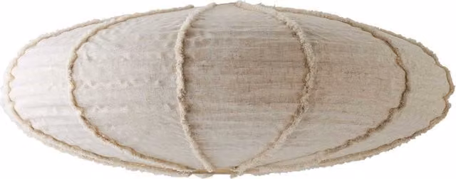 ValueLights Etta XL Globe Lamp Shade in Beige Natural Linen