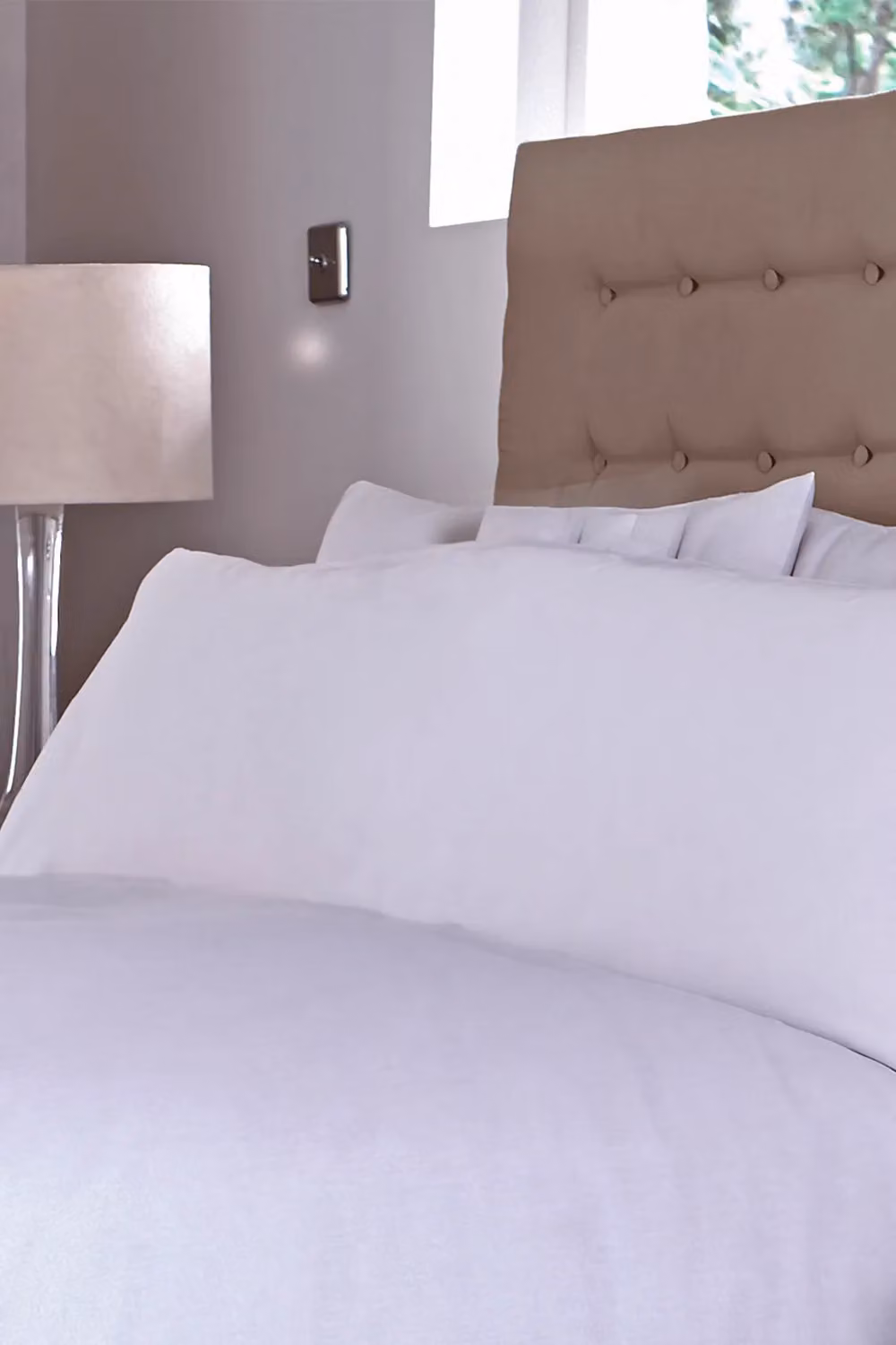 Martex Sestina Luxury White Cotton Percale Duvet Cover – 3