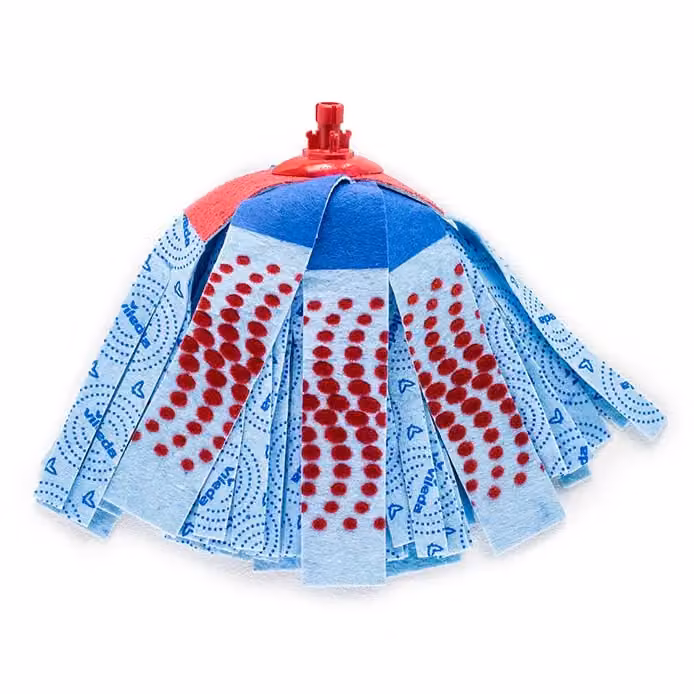 Vileda Supermocio Mop Head, Pack of 2, Red – 2