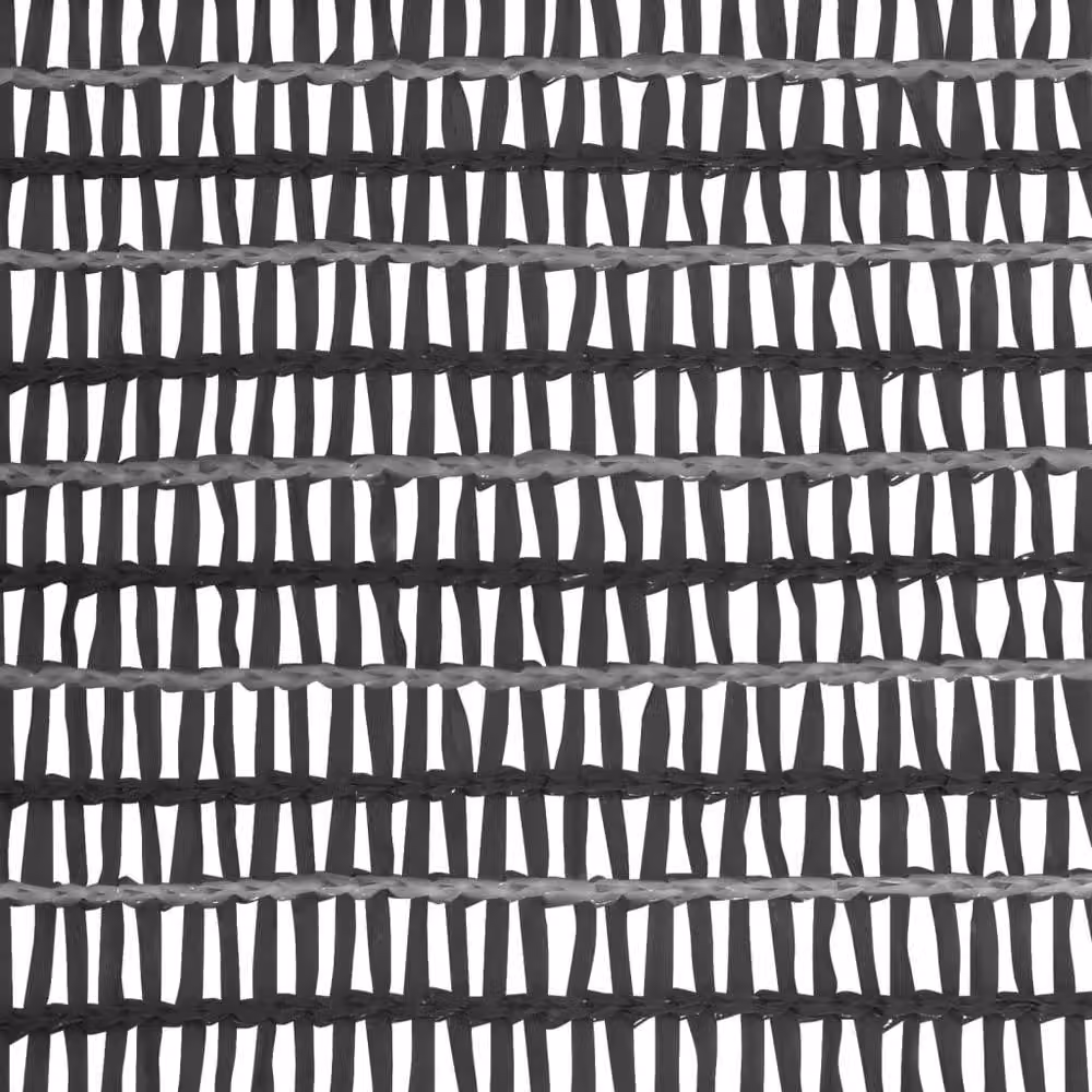 Berkfield Home Privacy Netting in Anthracite and Black, HDPE, 3.6 x 10 m – 4