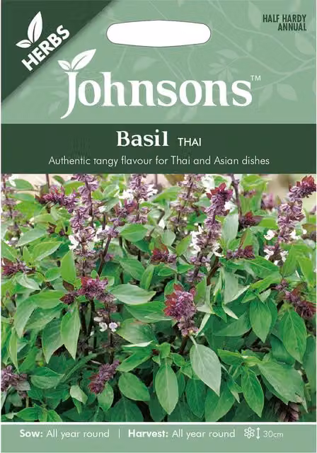 Johnsons Thai Basil Herb Seeds
