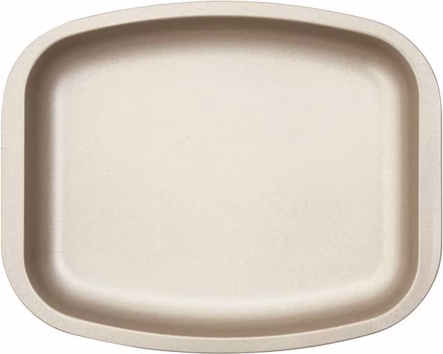 Orsina Non-Stick Carbon Steel Rectangular Roasting Dish, Gold, W: 26 cm, D: 21 cm, H: 4 cm