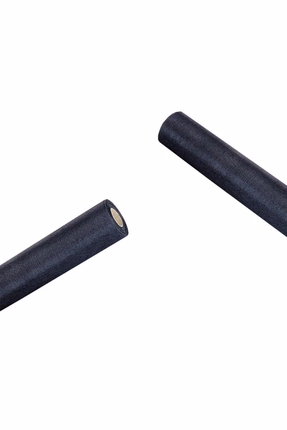 Neel Blue Organza Roll Snow Sheer Glitter Fabric in Black, W: 29 cm, L: 25 m – 2