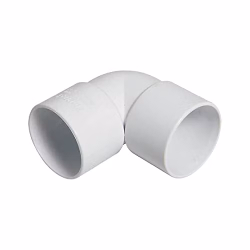 Floplast 32mm White ABS 90 Degree Bend