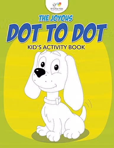 Kreative Kids Multicolour Dot to Dot Activity Book for Children