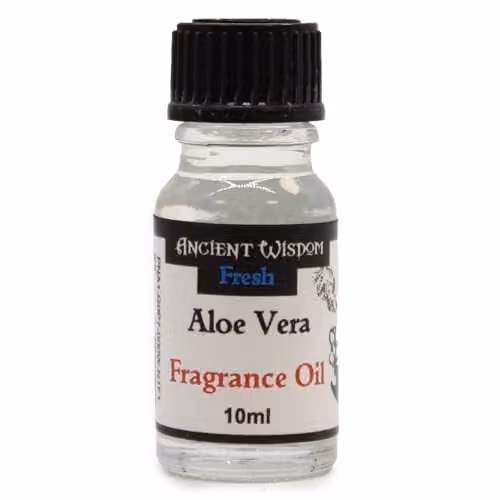 Ancient Wisdom Aloe Vera Fragrance Oil, 10ml, Transparent