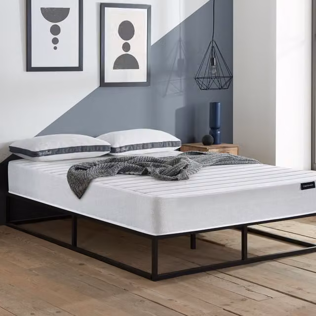 SleepSoul Cosy Comfort 800 Hybrid Pocket Mattress, White, Width: 135 cm