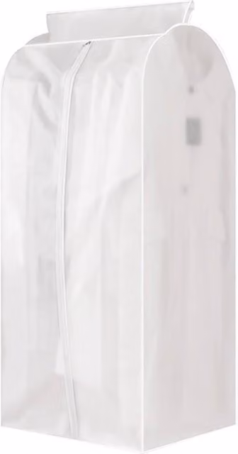 Garden Sanctuary Transparent Hanging Garment Dust Cover for Adults