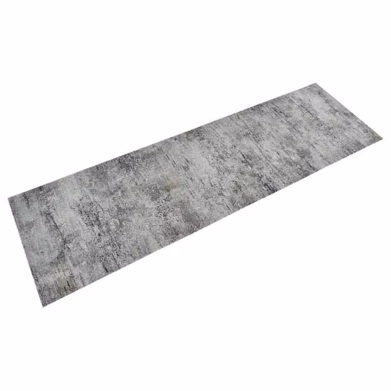 Berkfield Home Washable Kitchen Rug Beton in Grey, W: 60 cm, L: 180 cm