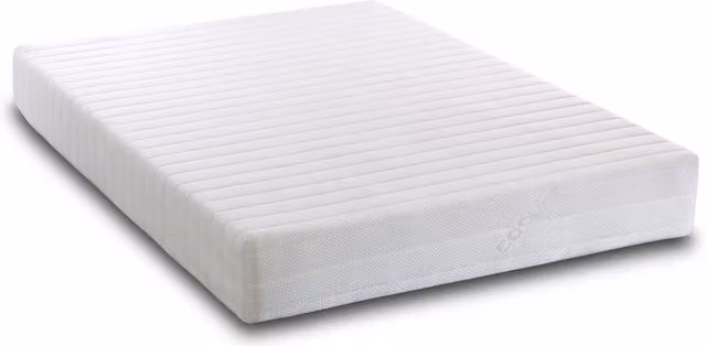 Rest Relax Pocket Reflex 1000 Hybrid Pocket Spring and Foam Mattress, White, W/D/H: 90 x 190 x 18 cm
