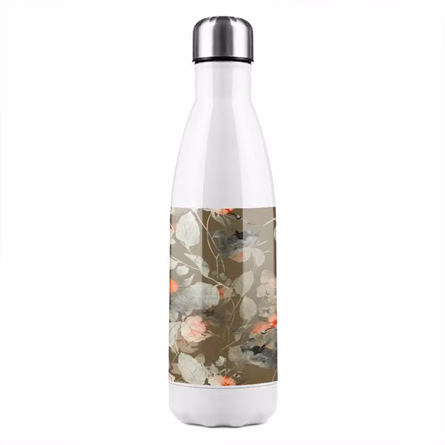 Imprint Fantastic Paint Bouquet Stainless Steel Bottle in Purple