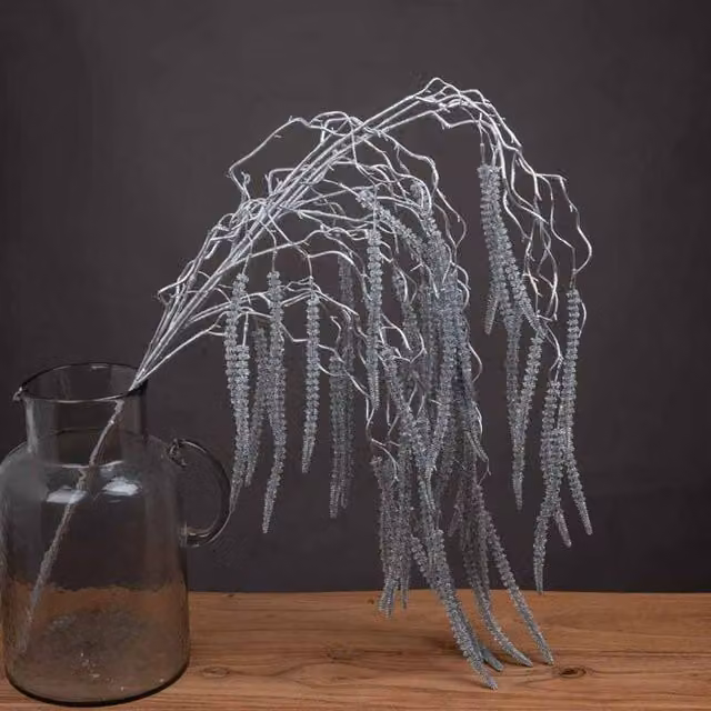 Lemon Pavilion Silver Amaranthus Artificial Plant, W35 x D35 x H130 cm