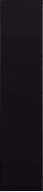 Berkfield Home Black Steel Locker Cabinet with Internal Shelves and Lock, W/D/H: 90 x 40 x 180 cm – 1