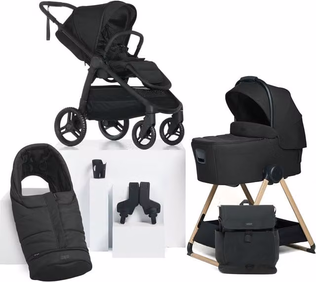 Cybex Ocarro 2 Essential Pushchair Bundle (7 Pieces) in Blue and Black