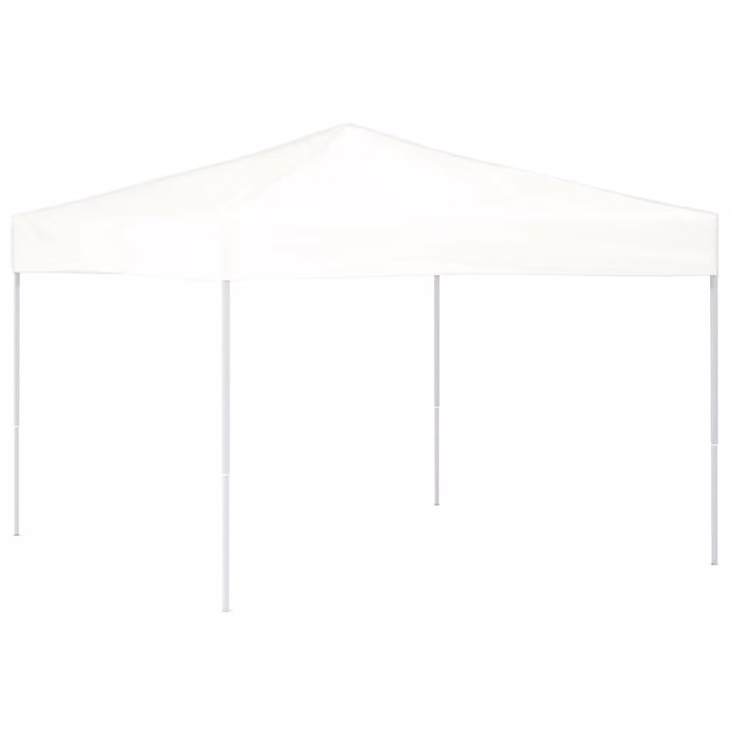 Berkfield Home White Folding Party Tent W/D/H: 300 x 300 x 300 cm – 2