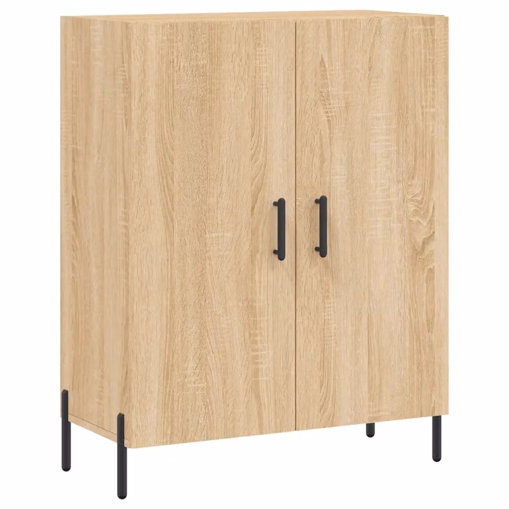 Berkfield Home Sonoma Oak Sideboard in Brown, W/D/H: 69.5 x 34 x 90 cm – 2
