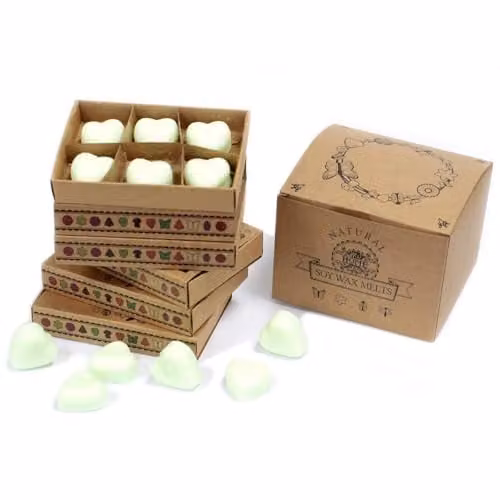 Ancient Wisdom Brandy Butter Wax Melts, Box of 6, Green