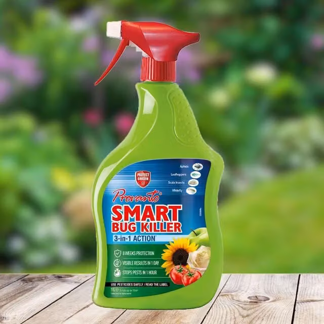 Provanto Smart Bug Killer 3 In 1 RTU Insecticide Spray for Fruit, Vegetables and Plants, 1 l