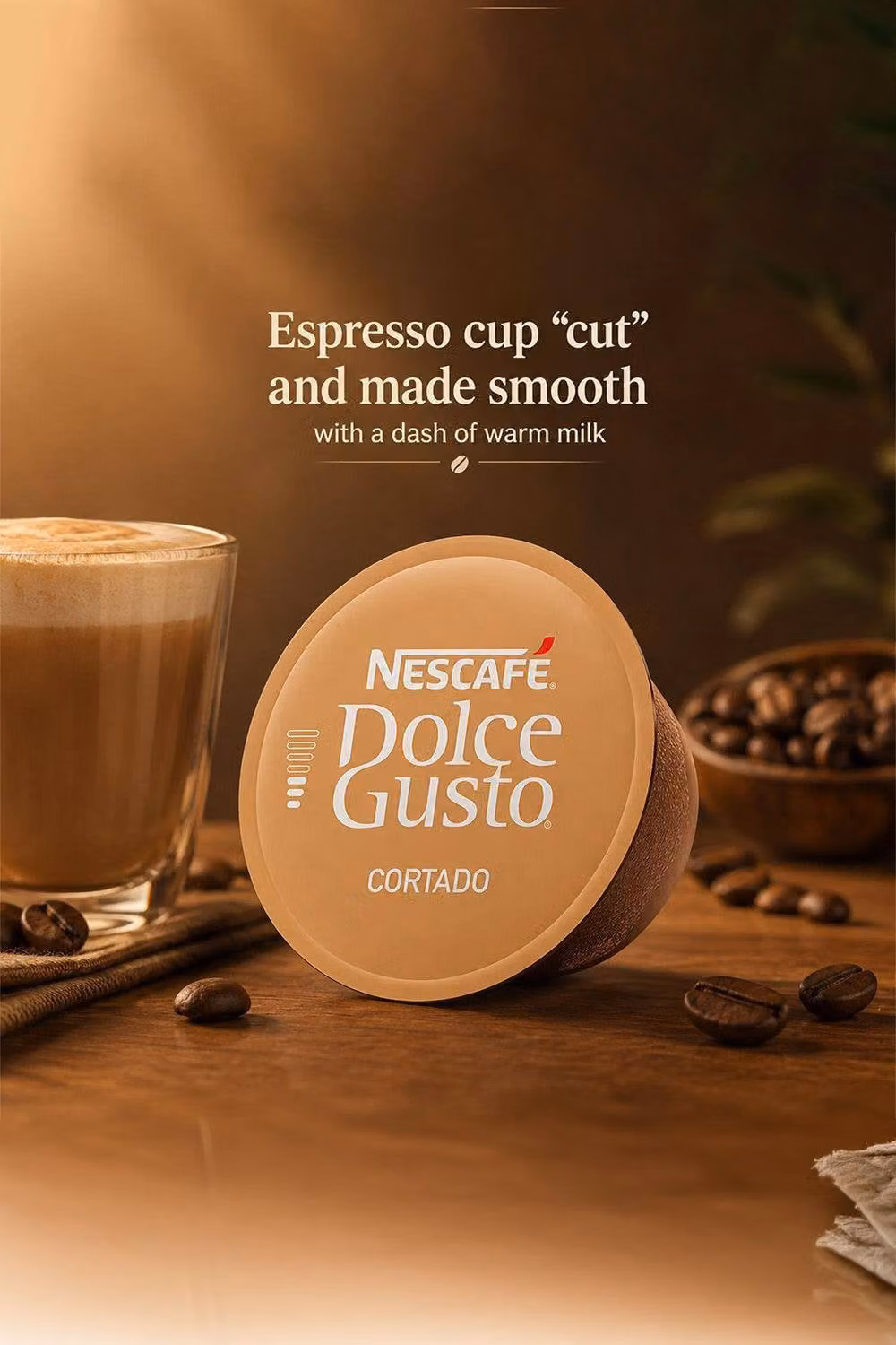 Nescafe Dolce Gusto Cortado Espresso Macchiato Coffee Pods, Brown – 3