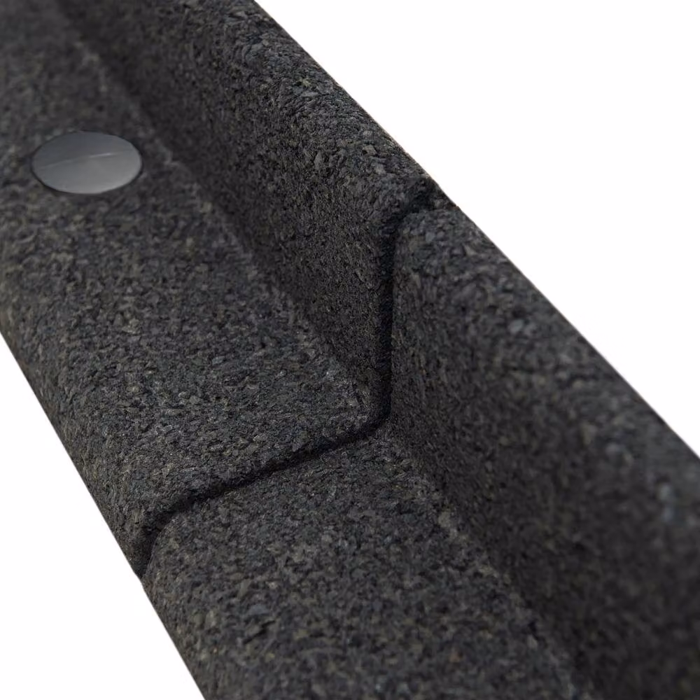 Monstershop Flexible Grey Lawn Edging 4.8m with Rubber Mallet and Plastic Pegs – 5