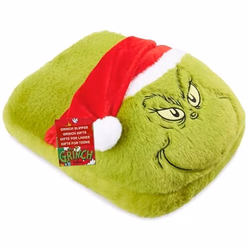 Get Trend Green Grinch Fleece Foot Warmer for Women and Teens – 1