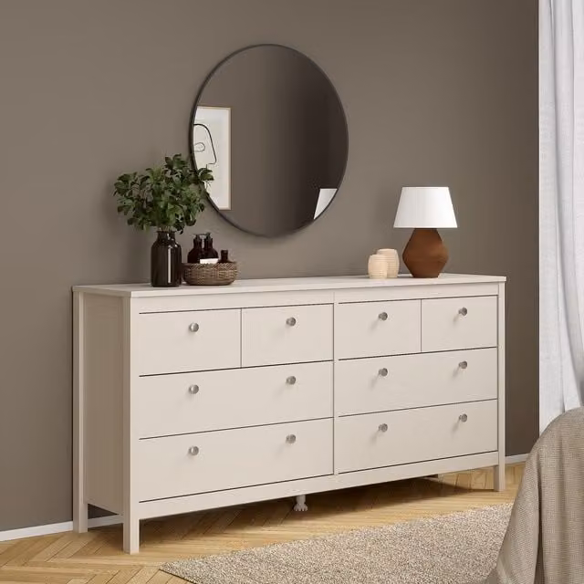 Furniture To Go Madrid Double Dresser in Beige