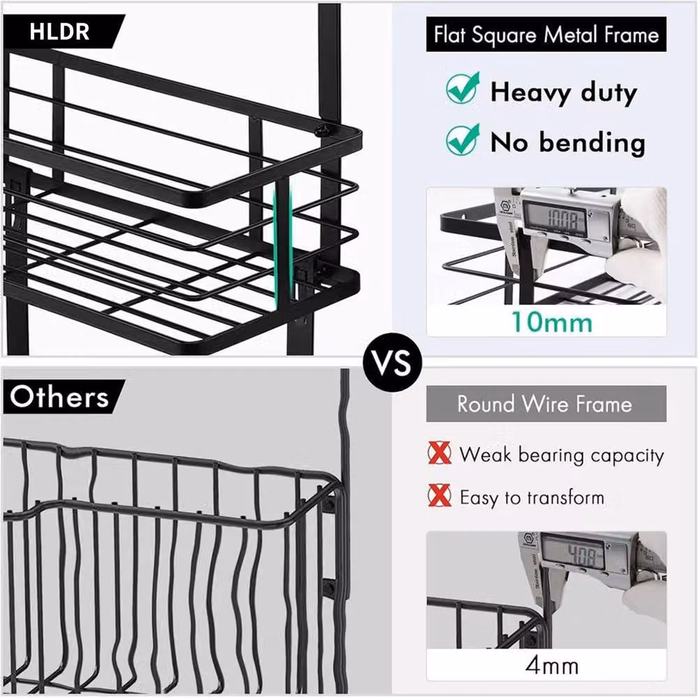 Xample Wall Mounted Ironing Board and Iron Hanger in Black – 3