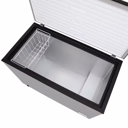 Willow 292L Freestanding Chest Freezer in Black – 5