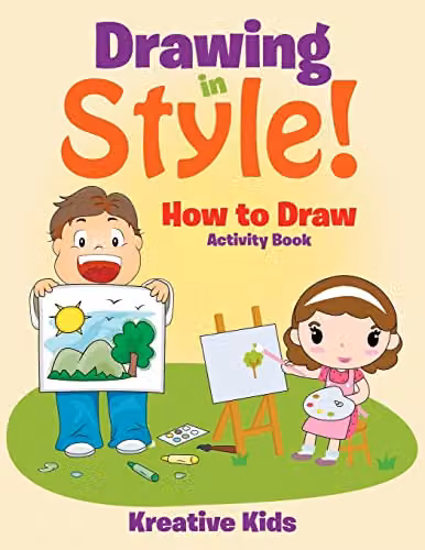 Kreative Kids How to Draw Activity Book, Multicolour