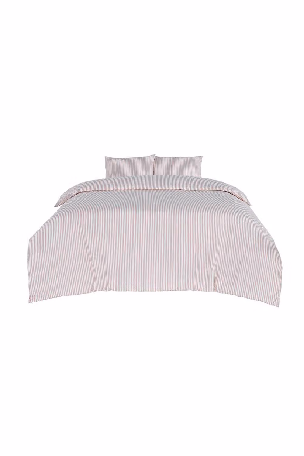 Martex Studio Edition Pinstripe Duvet Cover and Pillowcase Set in Pink, 200 x 200 cm – 2