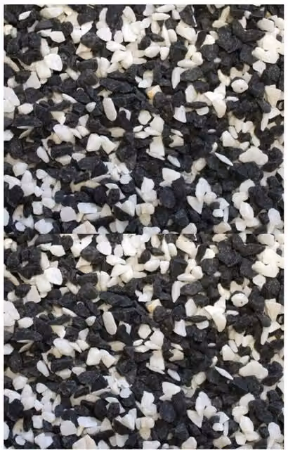 Aqua One Decorative Mixed White and Black Aquarium Gravel 2kg – 1