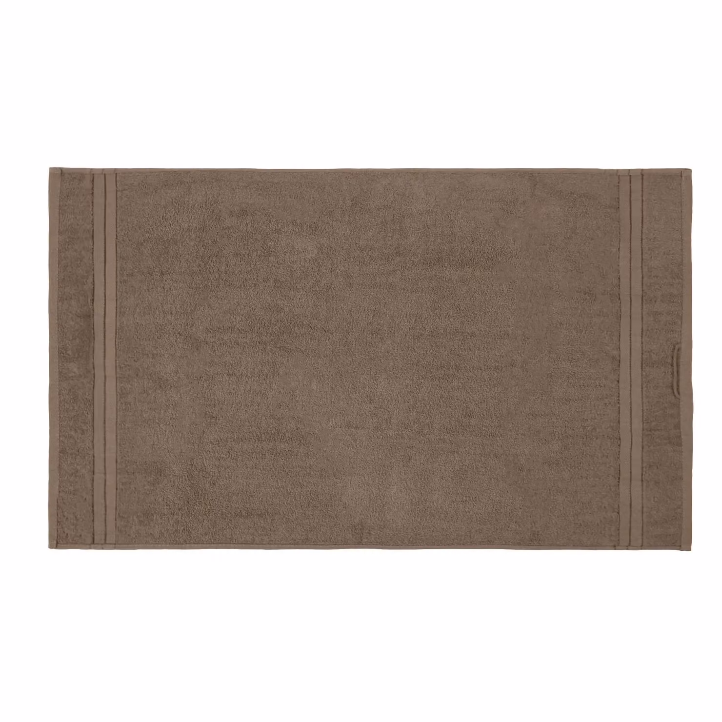 OHS 10 Pack of Fluffy 100% Cotton Terry Bathroom Hand Towels in Beige – 2