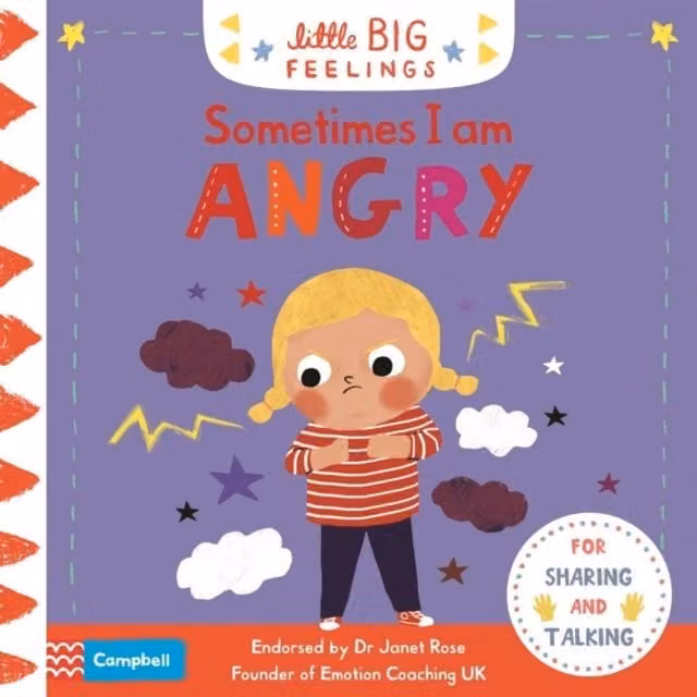 Campbell Books Sometimes I Am Angry Multicolour Board Book