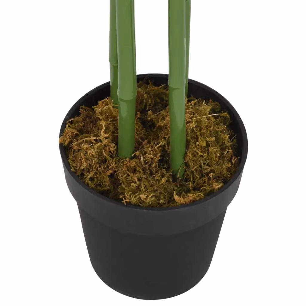 Berkfield Home Artificial Green Bamboo Tree with 240 Leaves, Height: 80 cm – 3
