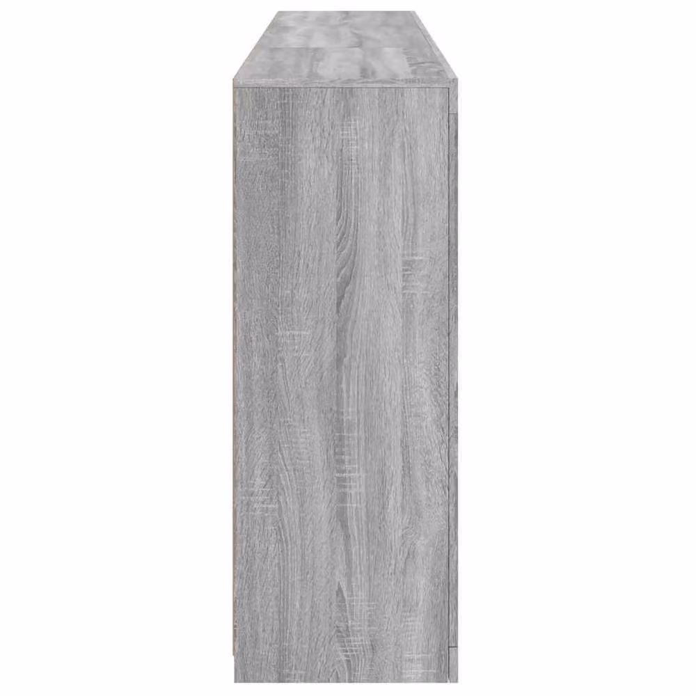 Berkfield Home Modern Sideboard with Integrated LED Lights in Grey Sonoma, W: 181.5 cm, D: 37 cm, H: 100 cm – 5