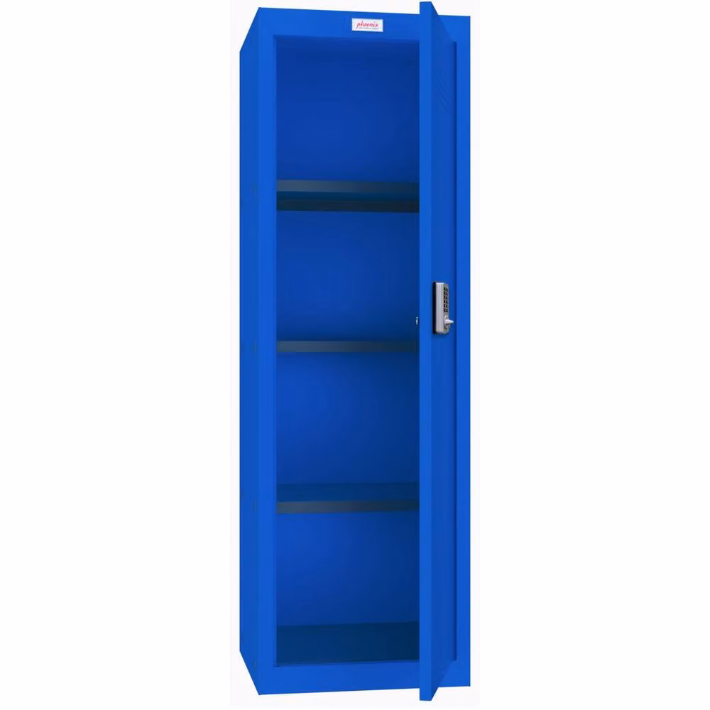 Phoenix Safe Company Blue Cube Locker with Electronic Lock CL1244BBE, 173L, W: 120 cm – 2