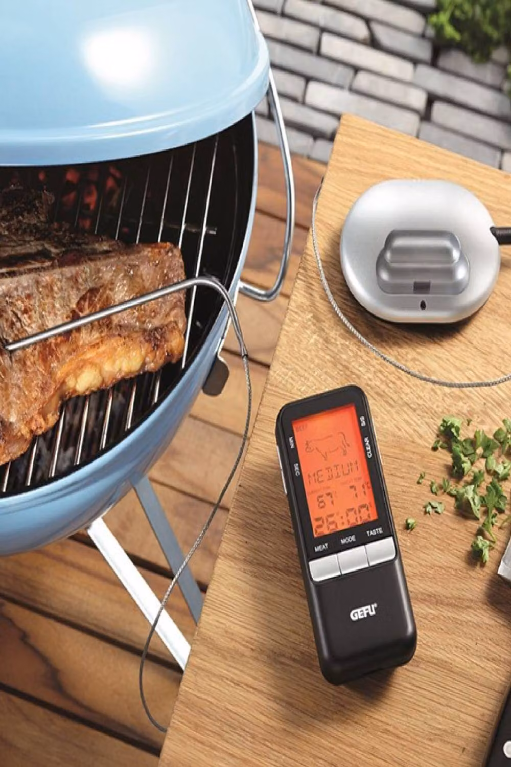 Gefu HÄNDI Stainless Steel Digital Cooking Thermometer in Black – 3