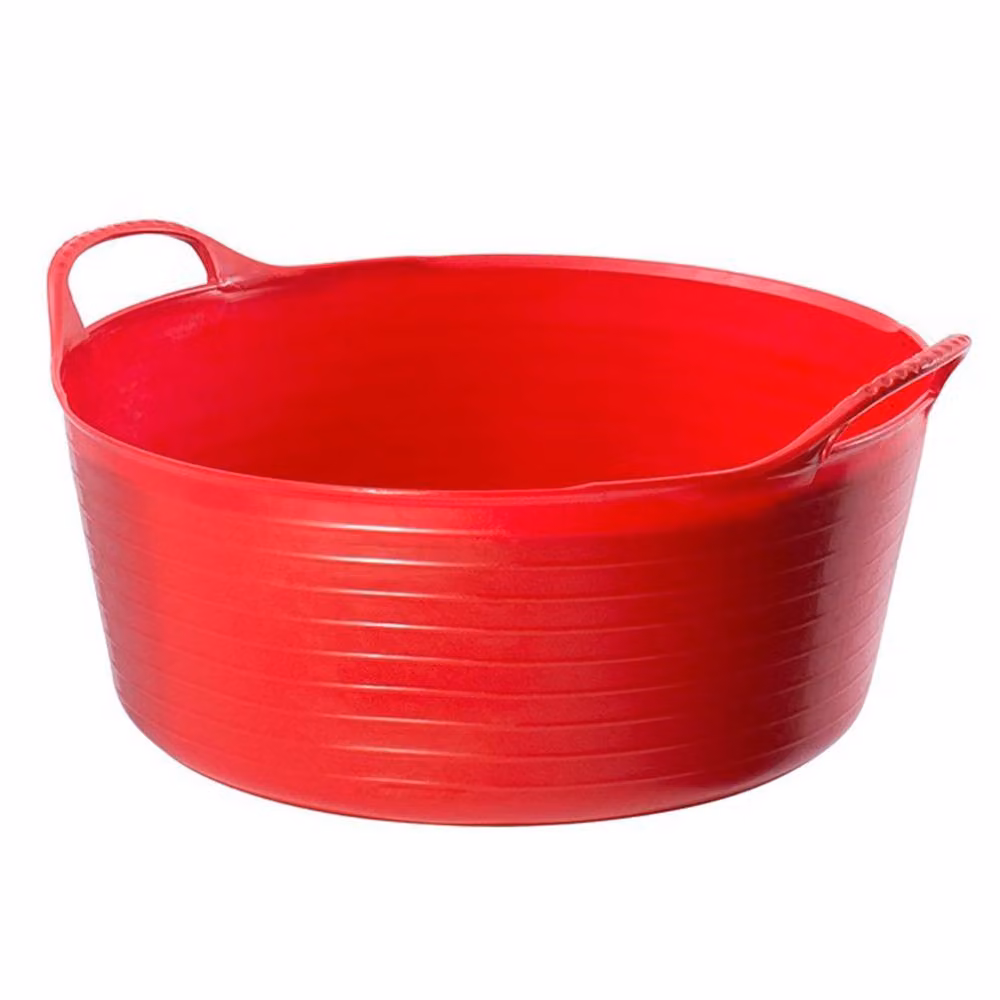 Red Gorilla Small Shallow Tubtrug, 15L, Red – 2